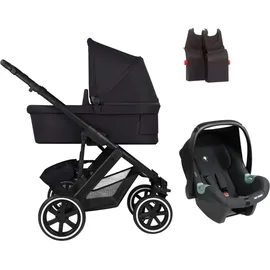 ABC-Design ABC Design Salsa 5 Air 3in1 inkl. Babyschale und Adapter, Farbe Kinderwagen:Coal