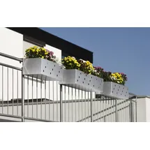 Reinkedesign Blumenkasten 101,5 x 0 x 0 cm Weiß