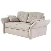 Schlafsofa JOCKENHÖFER GRUPPE "Leon, mit Schlaf- und Relaxfunktion", grau (hellgrau 443, 29), B:147cm T:105cm, Korpus: 100% Polyester, Kissen: 100% Polyester, Sofas, 3 Breiten und Farben wählbar, inklusive Kissen