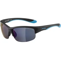 ALPINA Kinder Brille FLEXXY YOUTH HR, black blue matt, ONE SIZE