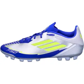 adidas F50 League Messi AG Herren Silver Met/Solar Yellow/Lucid Blue 43 1/3