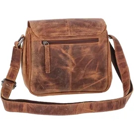 The Skandinavian Brand Leder Umhängetasche Hunter Camel