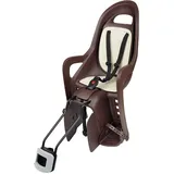 Polisport Fahrradsitz hinten Rahmen für kleine Rahmen/29er Räder Groovy Dunkelbraun/Braun braun No Size