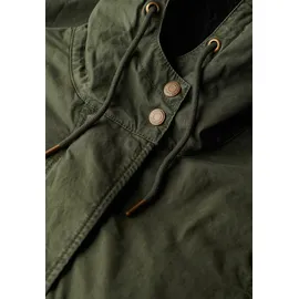Superdry Military Borg Fishtail Parka Army Khaki M