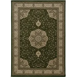Webteppich Kashmir Grün ca. 120x170cm