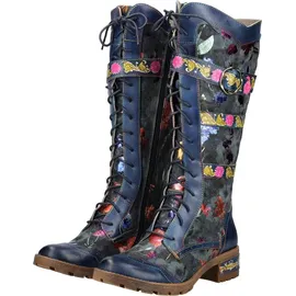 LAURA VITA Stiefel blau / mischfarben 37