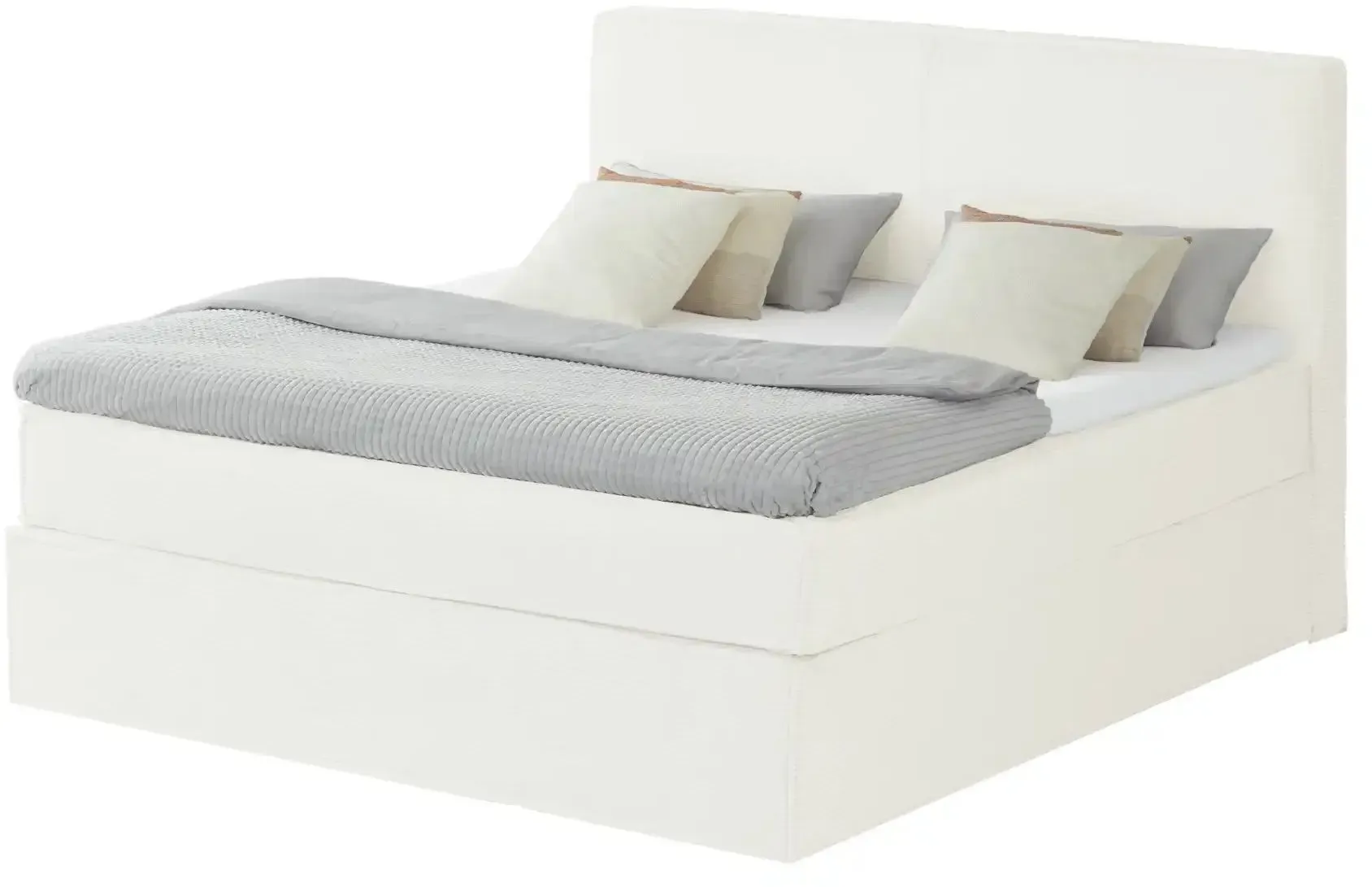 Boxi Boxspringbett  Boxi ¦ creme ¦ Maße (cm): B: 180 H: 125