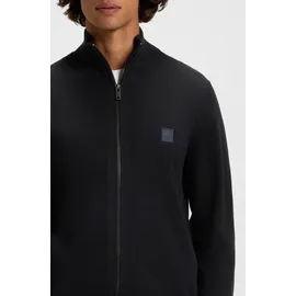 Boss Strickjacke Kanozip Schwarz XXL