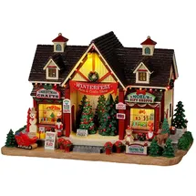 Lemax 25865-UK Caddington Village Lighted Building: Winterfest Arts & Crafts Show