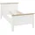SchlafKONTOR Jasmin II 100 x 200 cm Braun/Weiß
