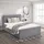 Homestyle4u Polsterbett 140x200 Grau Doppelbett Mit Lattenrost 4 Schubladen 1915,