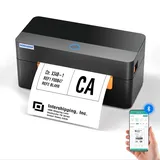 DHL Etikettendrucker Bluetooth Versandetikettendrucker Thermodrucker Etikette...