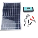 T-ragbares Solarpanel 200W 12V Ladegerät mit IP65 Wasserdicht für Auto Boot Wohnmobil Motorrad Akku Erhaltung(Single)