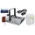 Showlite SN-1200 Nebelmaschine Silberfarben