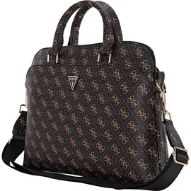 GUESS New 4G Zipper Pocket Triangle Logo 15" Schwarz