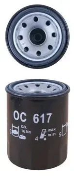 KNECHT Ölfilter oc617 Anschraubfilter 85,6mm GewindemaßM20x1,5 für HONDA ACURA