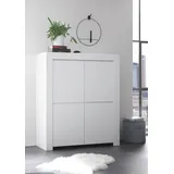 INOSIGN Highboard »Firenze«, Breite 110 cm, weiß