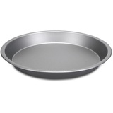 Städter we love baking Kuchenform/Tarteform mit festem Boden und schrägem Rand 30 cm / H 3,5 cm silber