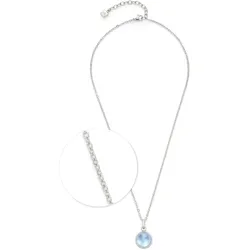 Leonardo 024357 Damenhalskette Bea Graublau