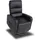 MCW Fernsehsessel MCW-K62 Kunstleder 80 x 100 x 90 cm Schwarz mit Fernbedienung
