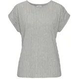 LASCANA Kurzarmshirt Grau 32/34