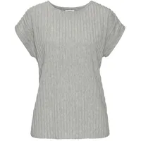 LASCANA Kurzarmshirt Grau 32/34