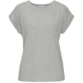 LASCANA Kurzarmshirt Grau 32/34