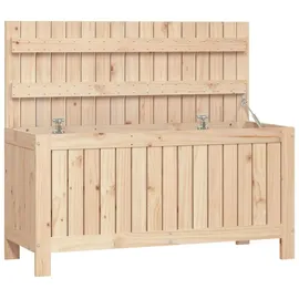 vidaXL Gartentruhe 108x42,5x54 cm Massivholz Kiefer