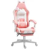 Homcom Gaming Stuhl Rosa