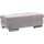 Set One by Musterring Stauraumhocker SO 4100 128 x 43 x 68 cm Grau