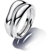 Pandora 193264C00 Ring-Set für Damen silber 54/17,2