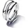 Pandora 193264C00 Ring-Set für Damen silber 54/17,2