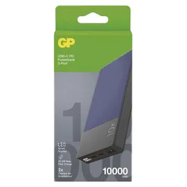 GP Batteries M2+, 10000 mAh, Lithium Polymer (LiPo), Blau - Blau