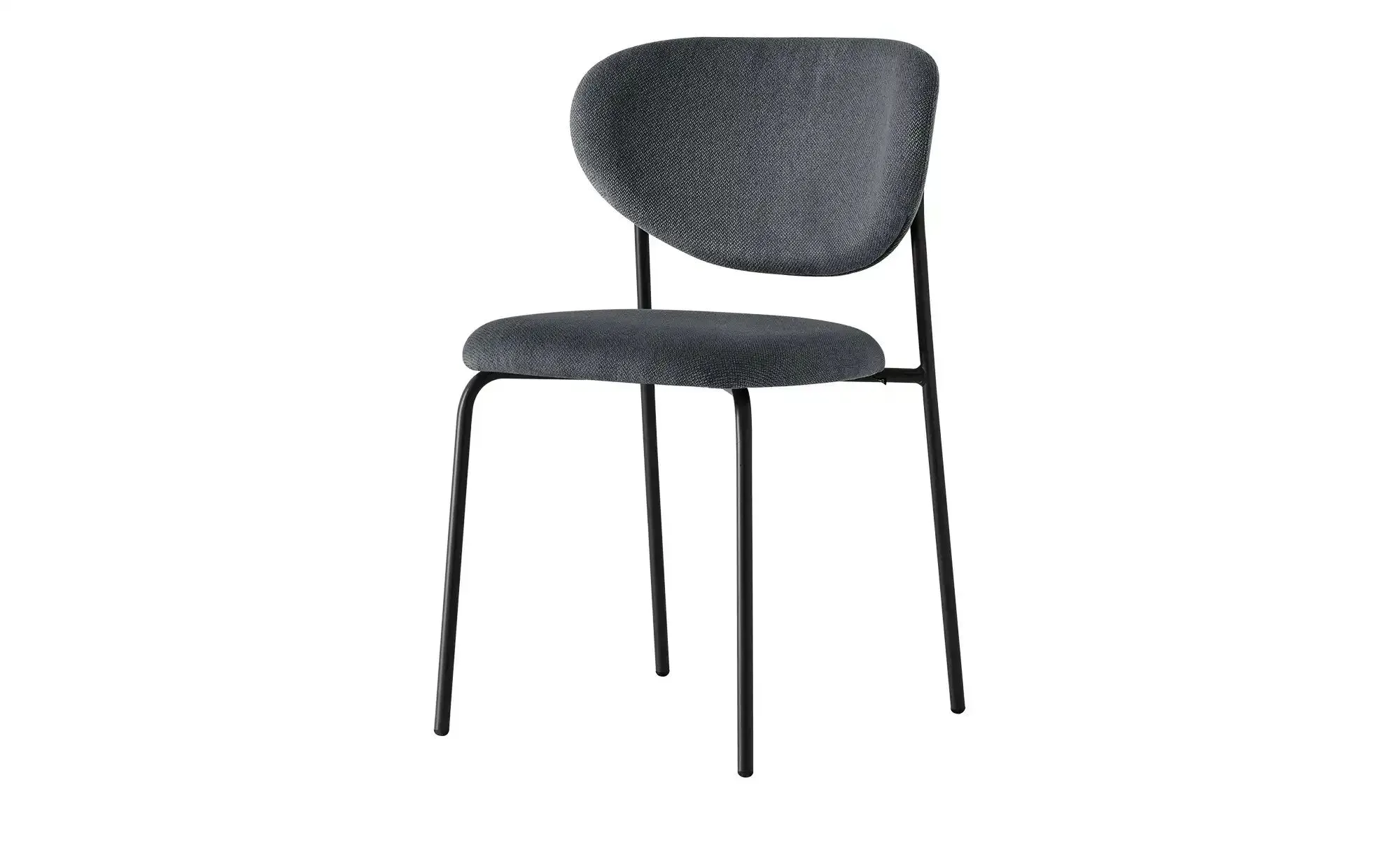 Connubia Polsterstuhl  Cozy , schwarz , Maße (cm): B: 50 H: 80,5 T: 54.0