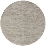 benuta pure Rocco Ø 200 cm beige / schwarz