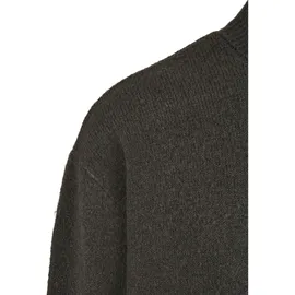 URBAN CLASSICS Rundhalspullover Schwarz 3XL