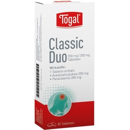 Kyberg Pharma Vertriebs GmbH Togal Classic Duo Tabletten 30 St