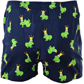 Happy Shorts Webboxershorts Ente/Frosch/Vacation XL 3er Pack