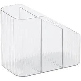 Zeller Schreibtisch-Organizer Kunststoff transparent 3 St.