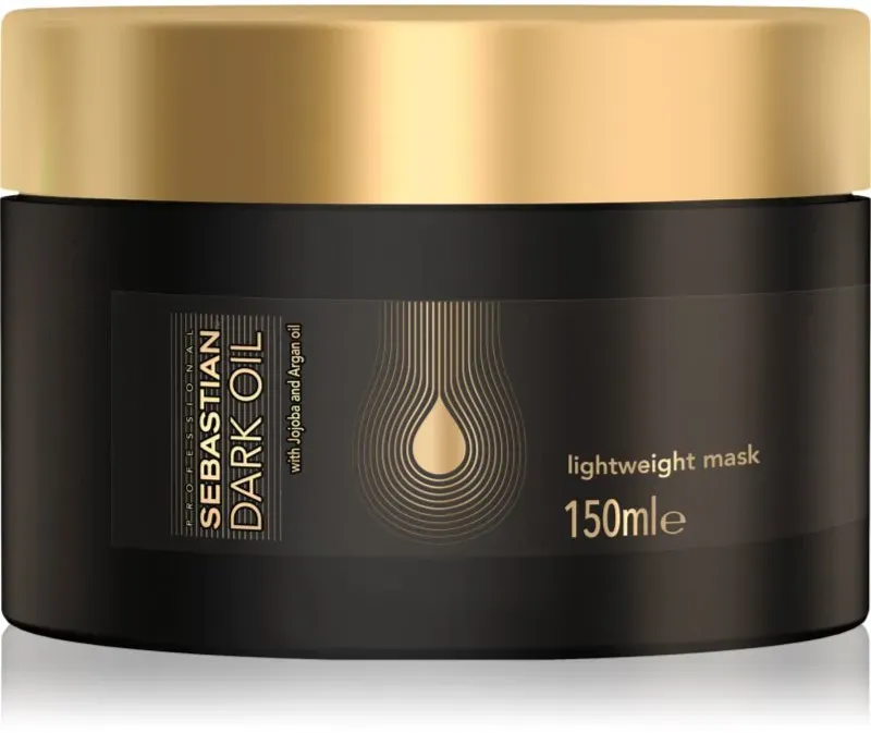 Sebastian Professional Dark Oil Maske mit ernährender Wirkung für glänzendes und geschmeidiges Haar 150 ml