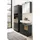 Schildmeyer Katta Hochschrank 59,8 x 32,6 x 180,9 cm Anthrazit Holz