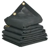 Vevor Abdeckplane 2,1 x 5,5 m Schwarz