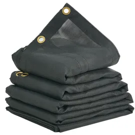 Vevor Abdeckplane 2,1 x 5,5 m Schwarz