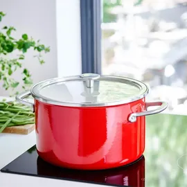 KitchenAid Core Enamel Kochtopf 24 cm rund