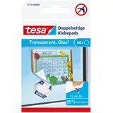 Tesa doppelseitige Klebepads 1,1 x 1,1 cm, 60 St.