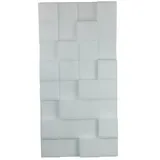 Silenti Akustikpaneel CubeLevel  (Weiß, 116 cm x 58 cm x 80 mm, 100 % Polyester)