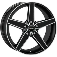 Autec Delano 8,5 x 20 5 x 112 ET30 Schwarz Matt Poliert