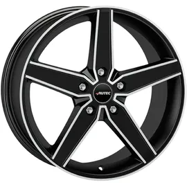 Autec Delano 8,5 x 20 5 x 112 ET30 Schwarz Matt Poliert