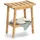 Zeller Hocker Bambus 25 x 46 x 40 cm Natur