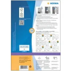 HERMA Rückenschild Movable ws 10141 192x61mm